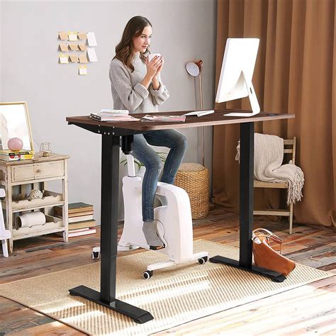 Lacoo Office Desk Electric Standing Desk with Height Adjustable Computer Stand Up Table Home ...