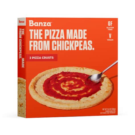 Banza™ Gluten Free Frozen Pizza Crusts, 2 pk / 13.4 oz - QFC