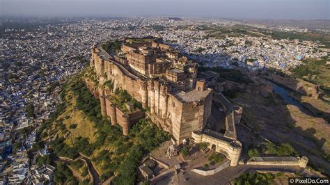 Drone Video of Mehrangarh Fort Jodhpur | Drone view jodhpur | jodhpur Aerial view