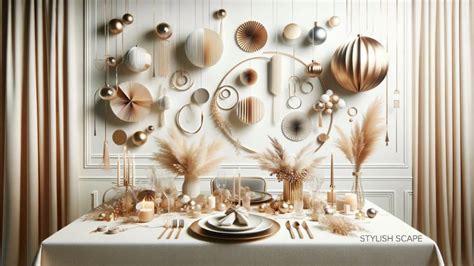 8 Classy DIY New Year’s Eve Decorations for a Stylish Celebration