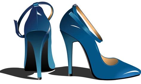 Woman shoes vector design