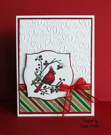 Beautiful Cardinal Christmas Card | Cardinal christmas cards, Christmas ...