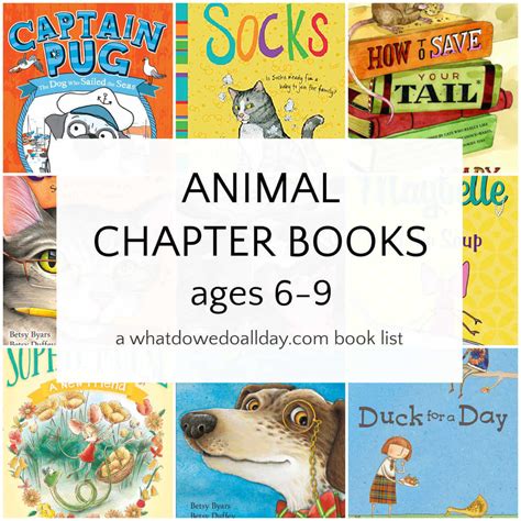 22+ Animal Chapter Books