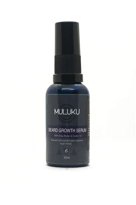 BEARD GROWTH SERUM – Muluku Cosmetics