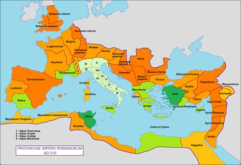 The provinces of Roman Republic | www.historynotes.info