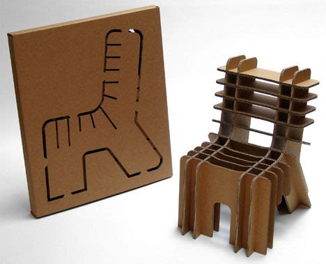 Flat-Pack DIY Cardboard Furniture Kits | Designs & Ideas on Dornob