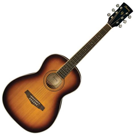 DISC Ibanez PN15 Parlour Acoustic Guitar, Brown Sunburst at Gear4music