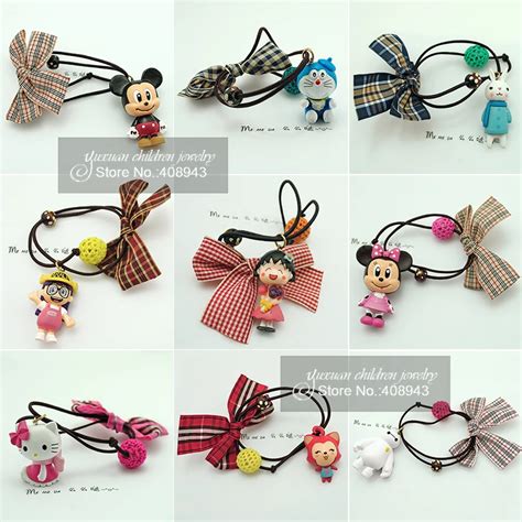 New Cute Children hair accessory Various styles Anime Cartoon character ...