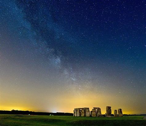 Image: The Milky Way above Stonehenge, England, on June 5 (© David Sharp/Solent News Photo ...