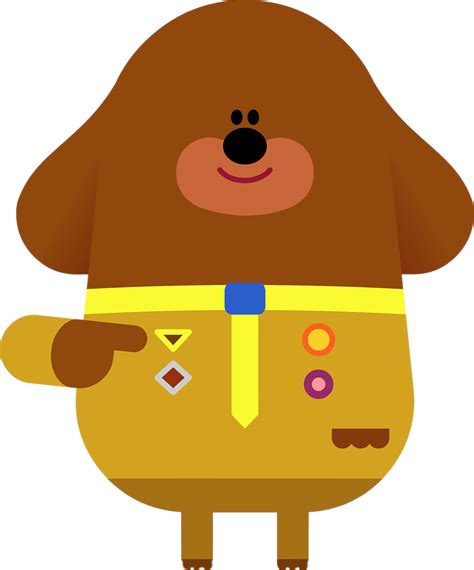 Duggee Señalando a sí Mismo PNG transparente - StickPNG