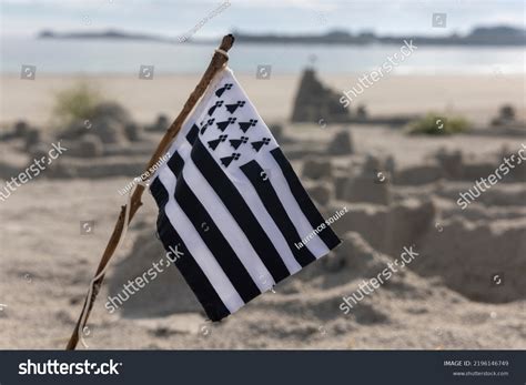 Breton Flag Symbol Brittany Stock Photo 2196146749 | Shutterstock