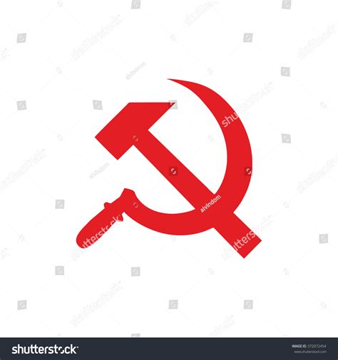 Ussr Sickle Hammer Symbol Stock Vector (Royalty Free) 372072454 | Shutterstock