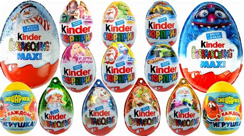 26 surprise eggs kinder surprise maxi chocolate egg with toy inside 2 ...