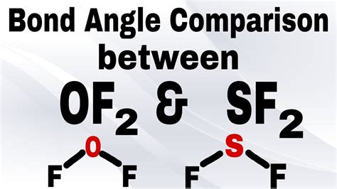 Sf2 Molecular Geometry Bond Angle