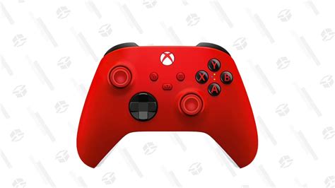 Try Not to Stare Down at This Stunning Pulse Red Xbox Controller for ...