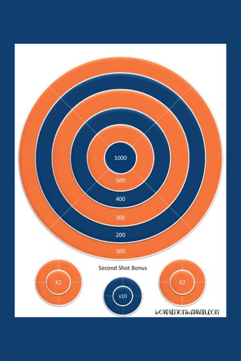 Printable Nerf Targets