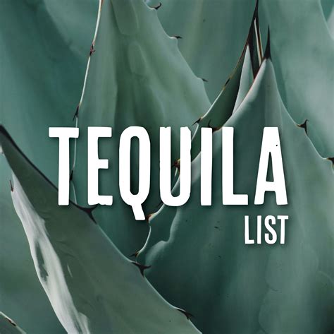 Agave List — Meximodo - Cocina Mexicana & Tequila Bar