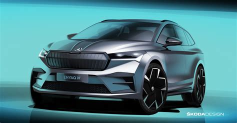 World premiere: Skoda, the electric SUV class with 316-mile range - Electric Motor Engineering