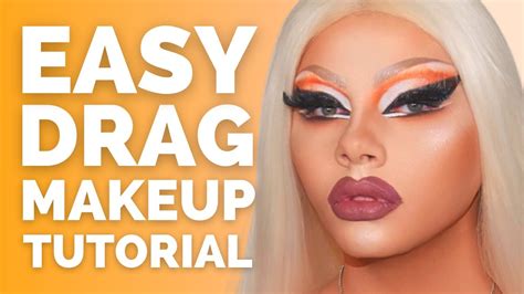 Easy Drag Queen Makeup Tutorial For Beginners! - YouTube