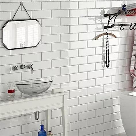 White Gloss Subway 100*200 Wall Tile - Western Distributors