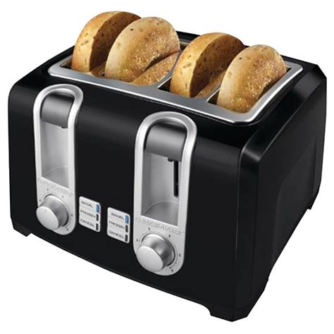 Top 10 Toaster 4 Slice Wide Black – Home Appliances