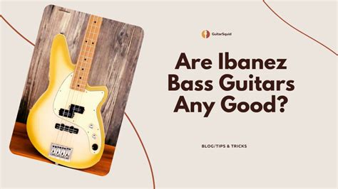 Are Ibanez Bass Guitars Any Good & Worth The Price?