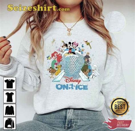 Disney On Ice 2023 Disney Epcot Tee Shirt - Seizeshirt.com