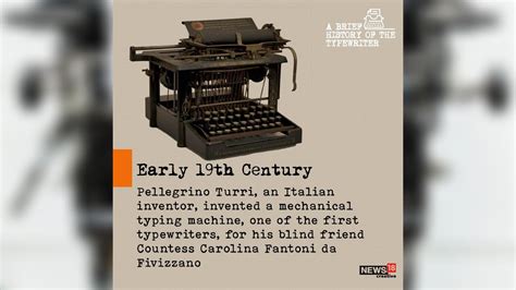 First Typewriter