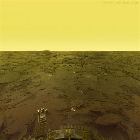 The Surface of Venus as Seen by Venera 13, March 1, 1982 | Venus images, Venus, Space exploration