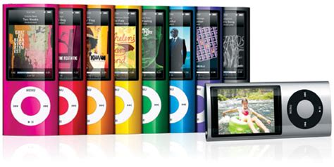 iPod nano 5th Gen/Camera 8 GB, 16 GB Specs (iPod nano 5th Gen, A1320 ...