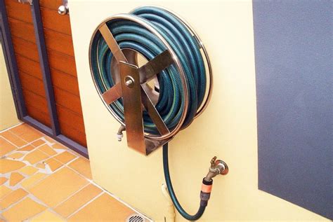 Stainless Steel Hose Reel | Wall Mounted Garden Hose Reel