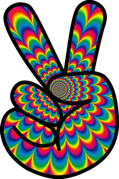 Free illustration: Psychedelic, Peace, Hippie, 60S - Free Image on Pixabay - 1503527