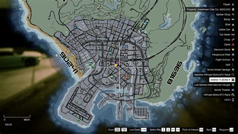 33 Gta V Map With Street Names - Maps Database Source