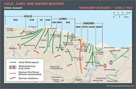 Sword Beach | Facts, Map, Casualties & Normandy Invasion | Britannica