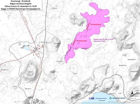 Iceland Volcano Update: City Gas Warning, Lava Bed Map as Tongue Flows West - Newsweek