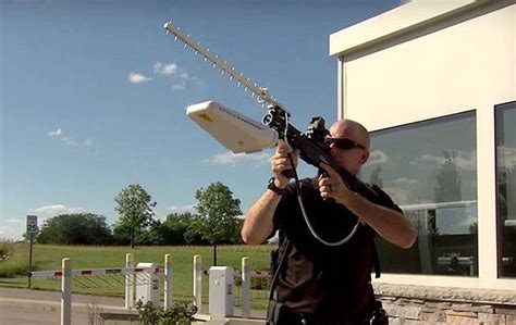 New rifle shoots drones out of the sky without firing a single bullet