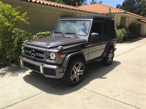 Mercedes G-Wagon Convertible G500 AMG For Sale In The USA - 4x4 Friday