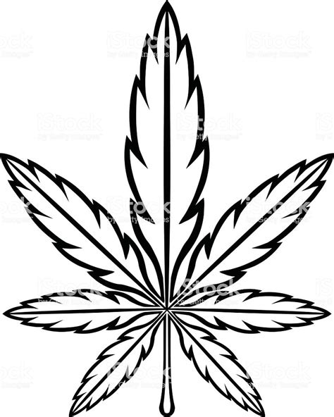 Pot Leaf Drawing Step By Step | Free download on ClipArtMag