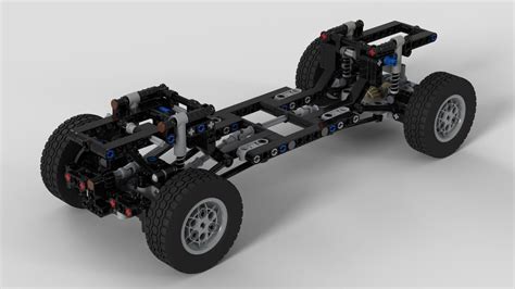 Simple lego technic chassis 4×4 free instruction – Artofit