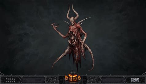 Mephisto Concept Art from Diablo II: Resurrected #diablo2resurrected #diablo2 #diablo2art # ...