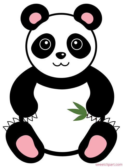 Cute Panda Bear Clipart Free Clipart Images 2 Clipartix - Riset