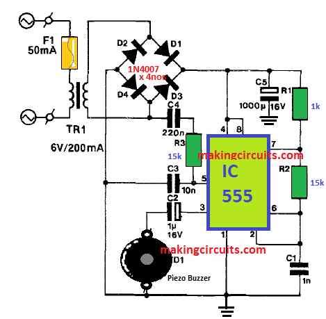 Simple Rat Repellent Circuit