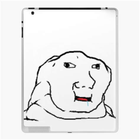 "Stupid Wojak Meme " iPad Case & Skin for Sale by Yumtasty | Redbubble