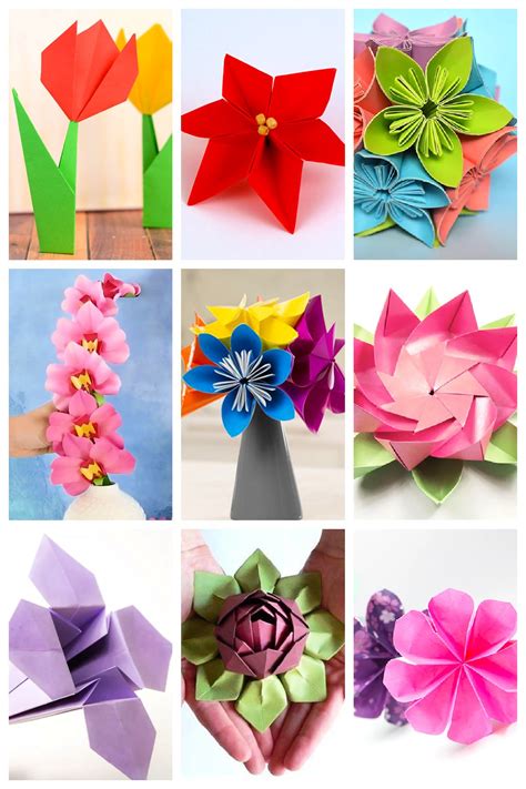 How To Make Origami Flowers Rose