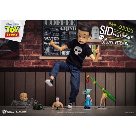 Toy Story Sid Phillips DAH-033DX Dynamic 8-Ction Heroes Deluxe Action Figure