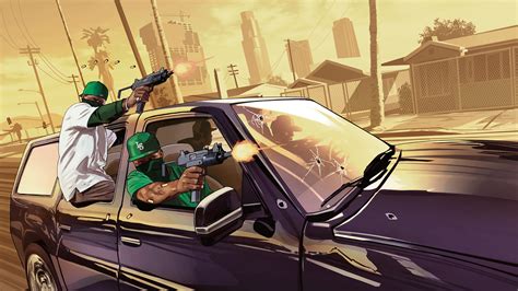 Grand Theft Auto V, Gta5, Grove Street, Full HD Wallpaper