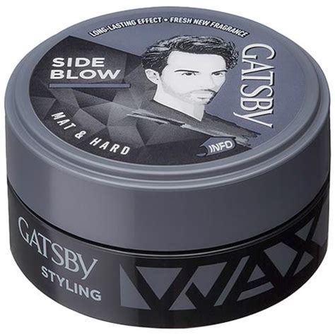 Buy Gatsby Hair Styling Wax Side Blow - Mat & Hard, Long-Lasting Effect, Fresh New Fragrance ...