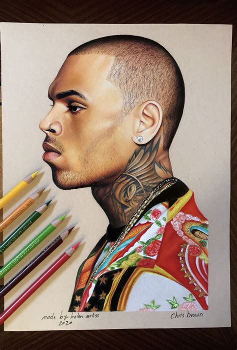 chris brown #chrisbrownofficial | Chris brown art, Chris brown drawing, Celebrity drawings