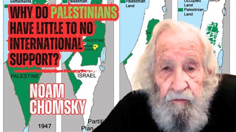 Why do Palestinians lack substantial international support? | Noam Chomsky - YouTube