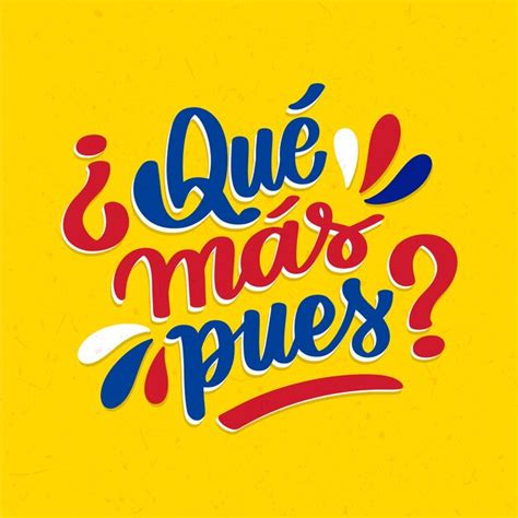 Free Vector | Hand drawn colombian phrases lettering